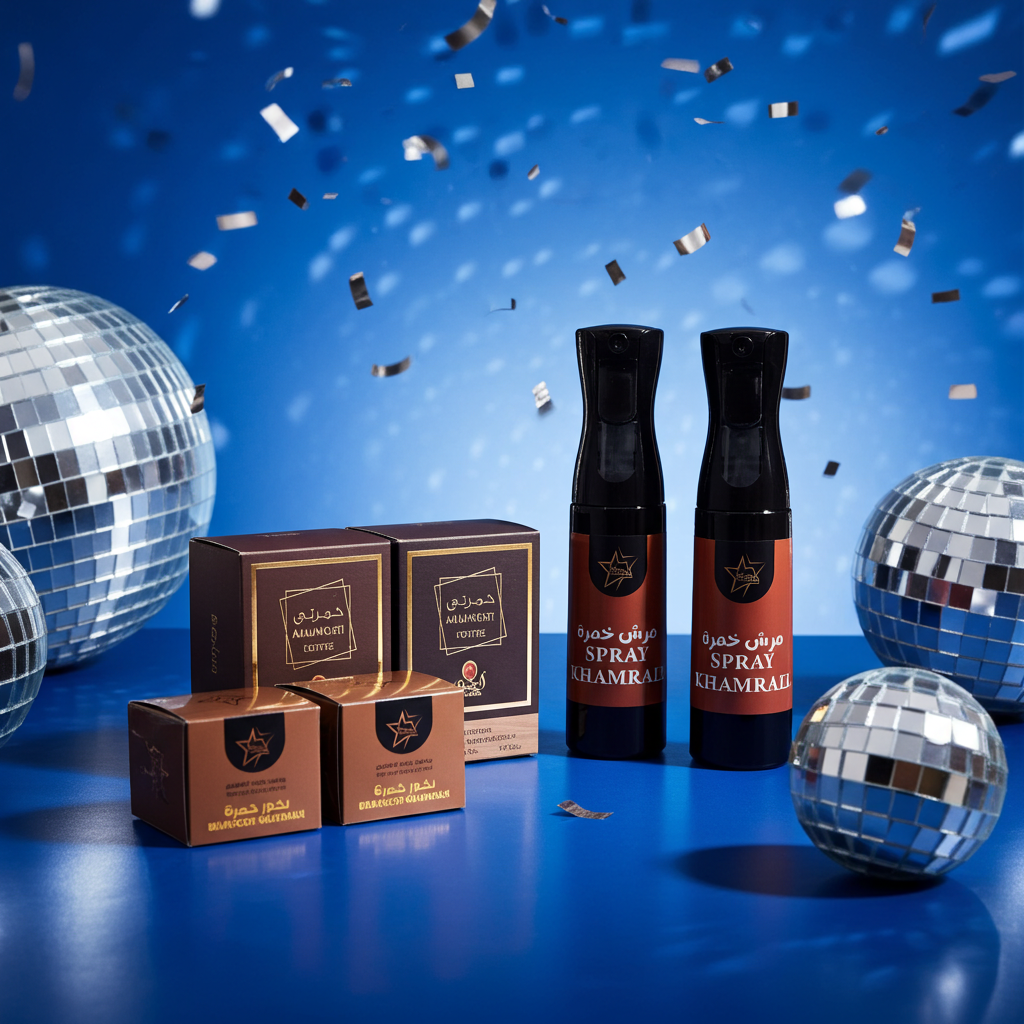 2 Khumra perfumes + 2 Khumra sprays + 2 Khumra incense