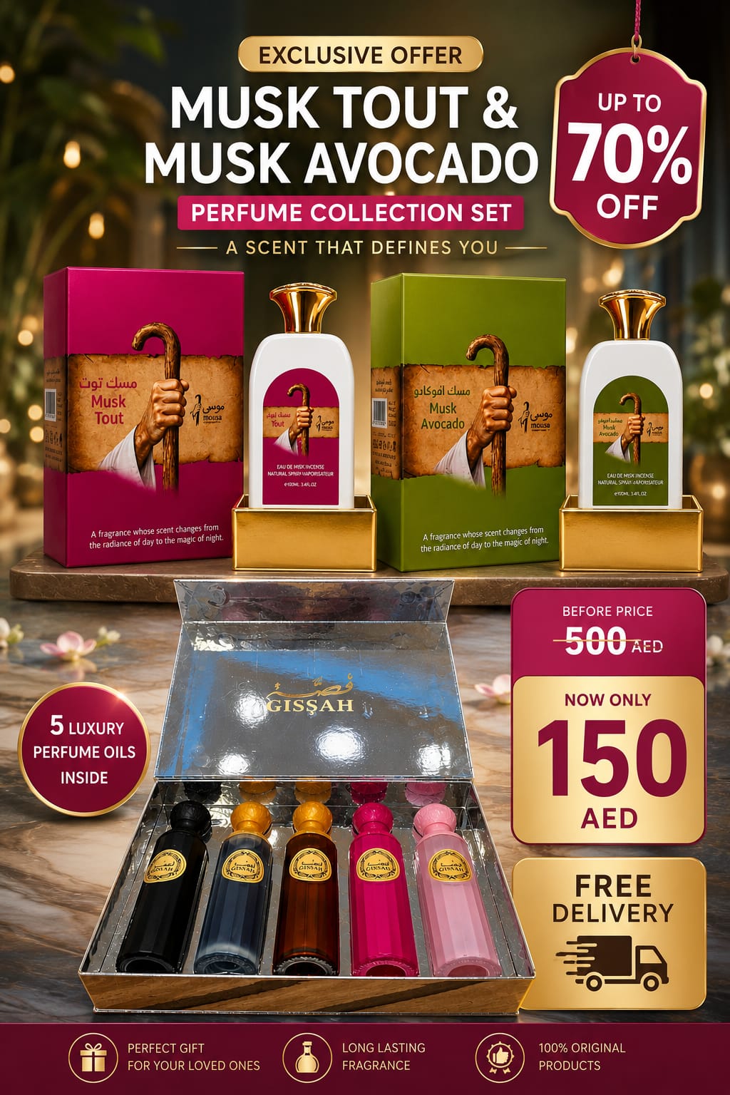 Qissah & Musk Offer